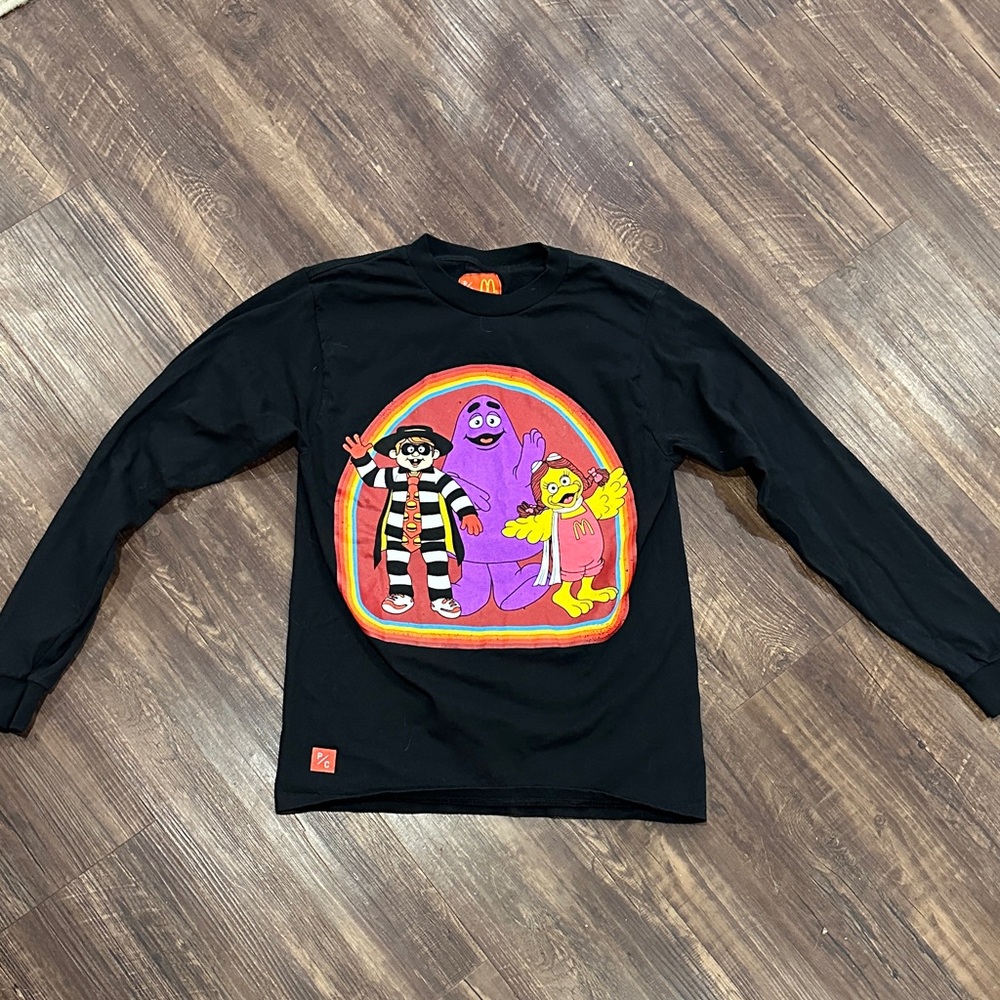 McDonald's Retro Peace Collective‎ Black Long Sleeve